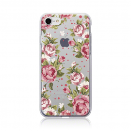 Call Candy Θήκη Σιλικόνης iPhone 7 - Rose Floral