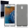 Terrapin Ημιδιάφανη Θήκη Σιλικόνης Nokia 3 - Smoke Black