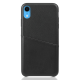OEM Pocket Leather Case iPhone XR - Black