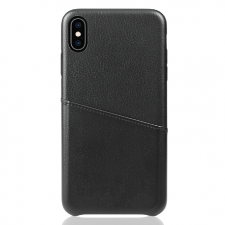 OEM Vivid Pocket Leather Case iPhone XS Max - Black