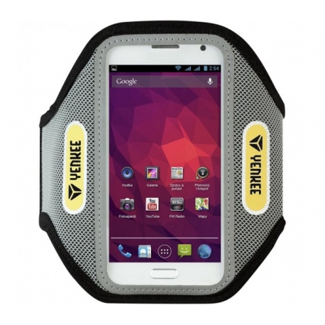 YBM A505XL Yenkee Armband Case Univ. up to 5.5'' Silver