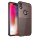 iPaky Shield case cover iPhone XR - Brown
