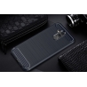 OEM TPU Carbon Back Cover Huawei Mate 20 Lite - Blue