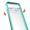 OEM Shockproof TPU Case Gel Anti-Fall Samsung Galaxy A8 2018 - Green