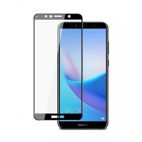 OEM Tempered Glass 3D Huawei Y6 & Y6 Prime 2018 - Black