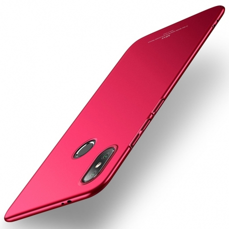 MSVII Simple Ultra-Thin Cover PC Case Xiaomi Mi A2 - Red