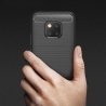 OEM Carbon Case Flexible Cover TPU Huawei Mate 20 Pro - Black