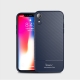 iPaky Carbon Fiber flexible cover TPU Case iPhone XR - Blue