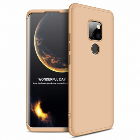 GKK Luxury 360° Full Cover Case Huawei Mate 20 - Gold