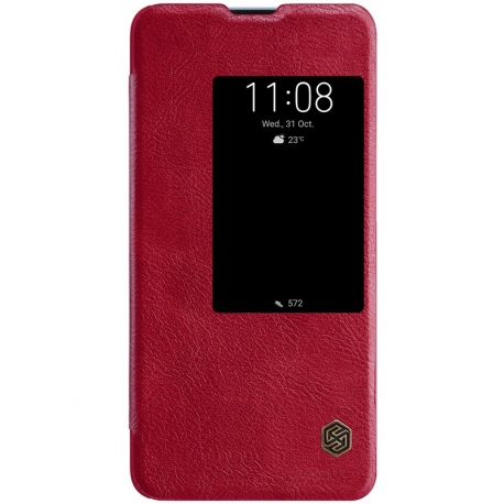 Nillkin Qin original leather S View Book Huawei Mate 20 - Red