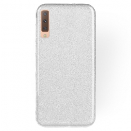 OEM Forcell Shining Case Samsung Galaxy A7 2018 - Silver