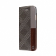 Uunique Book Case iPhone 7/8 Hard Shell - Trinity Emboss Grey