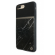 Uunique Back Case iPhone 7/8 Plus Hard Shell - Real Marble Black