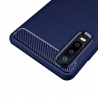 OEM Carbon Case Flexible Cover TPU Huawei P30 - Blue