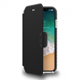 Celly Hexawally Case iPhone X/Xs - Black (HEXAWALLY900BK)