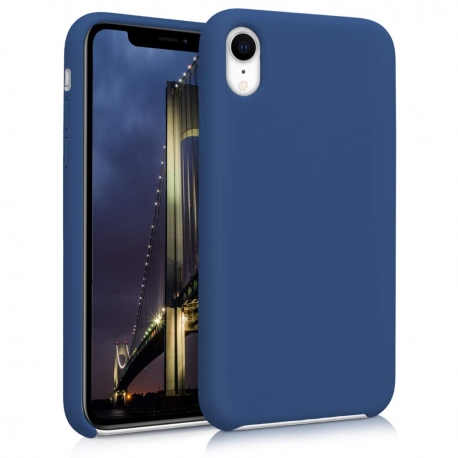 OEM Soft Silicone Case Apple iPhone XR  - Blue