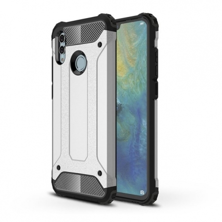 OEM Hybrid Armor Case Tough Rugged Huawei P Smart 2019 - Silver