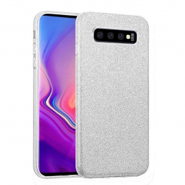 OEM Forcell Shining Case Samsung Galaxy S10 Plus - Silver
