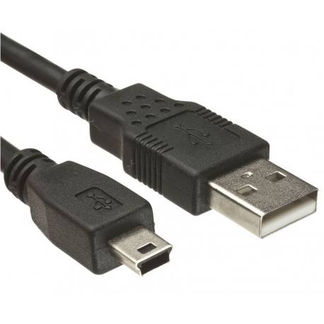POWERTECH Καλώδιο USB 2.0 σε USB Mini, 1.5m, Black (CAB-U025)