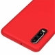 Silicone Case Soft Flexible Rubber Huawei P30 - Red