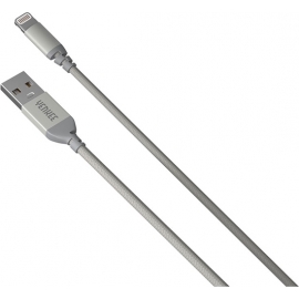 Yenkee Data Cable Usb/Lightning Usb 2m - Silver (YCU 612 SR)