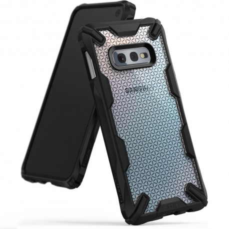 Ringke Fusion X Design Samsung Galaxy S10e - Hexagon Black