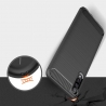 OEM Carbon Case Flexible Cover Case Samsung Galaxy A70 - Black