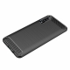 OEM Carbon Case Flexible Cover Case Samsung Galaxy A70 - Black