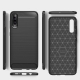 OEM Carbon Case Flexible Cover Case Samsung Galaxy A70 - Black