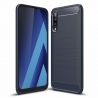 OEM Carbon Case Flexible Cover Case Samsung Galaxy A70 - Blue