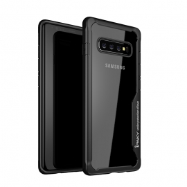 iPaky Survival Case Gel Anti-Fall Cover Samsung Galaxy S10 - Black