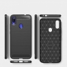 OEM Carbon Case Flexible Cover Case Xiaomi Redmi 7 - Blue