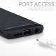 Terrapin Θήκη Σιλικόνης Carbon Fibre Design Samsung Galaxy S9 - Black (118-002-675)