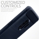 Terrapin Θήκη Σιλικόνης Carbon Fibre Design Samsung Galaxy S9 - Dark Blue(118-002-676)