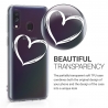 KW TPU Silicone Case Samsung Galaxy A40 - Crystal Clear Heart Design (48542.04)