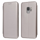 OKKES Book Case Osaka for Samsung Galaxy S9 - Grey (Art24402)