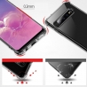MSVII Shockproof Airbag Case With Strong Corners Samsung Galaxy S10  - Transparent