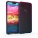 KW TPU Silicone Case Huawei Y6 2019 - Bicolor Design Dark Pink / Blue / Transparent (48121.08)