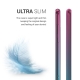 KW TPU Silicone Case Huawei Y6 2019 - Bicolor Design Dark Pink / Blue / Transparent (48121.08)