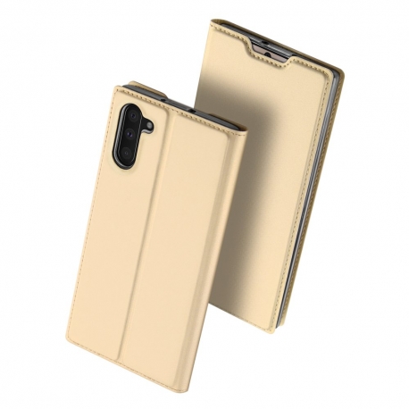 DuxDucis SkinPro Bookcase Samsung Galaxy Note 10 - Gold
