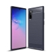 OEM Carbon Case Flexible Cover Case Samsung Galaxy Note 10 - Blue