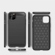 OEM Carbon Case Flexible Cover Case iPhone 11 Pro Max - Black