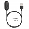 KW USB Charging Cable Xiaomi Mi Band 4 - Black (49593.01)