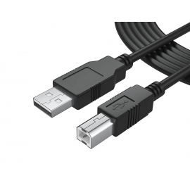 POWERTECH Καλώδιο USB 2.0 σε USB Type B, 1.5m, Black (CAB-U016)