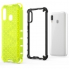 OEM Honeycomb Armor Case with TPU Bumper Samsung Galaxy A40 - Green