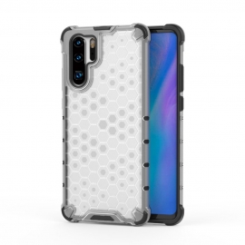 OEM Honeycomb Armor Case with TPU Bumper Huawei P30 Pro - Transparent
