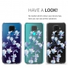 KW TPU Silicone Case Huawei Mate 30 Lite - Magnolias Blue / Violet / Transparent (50133.09)