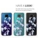 KW TPU Silicone Case Huawei Mate 30 Lite - Magnolias Blue / Violet / Transparent (50133.09)