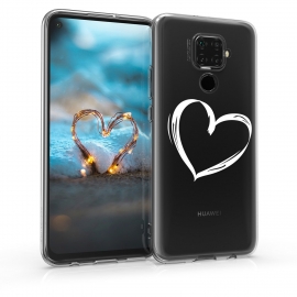 KW TPU Silicone Case Huawei Mate 30 Lite - Brushed Heart (50133.06)