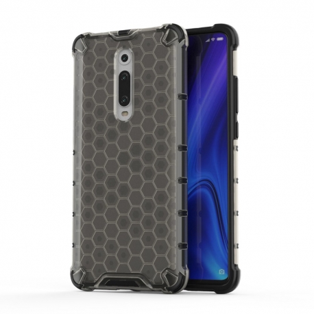 OEM Honeycomb Armor Case with TPU Bumper Xiaomi Mi 9T - Black